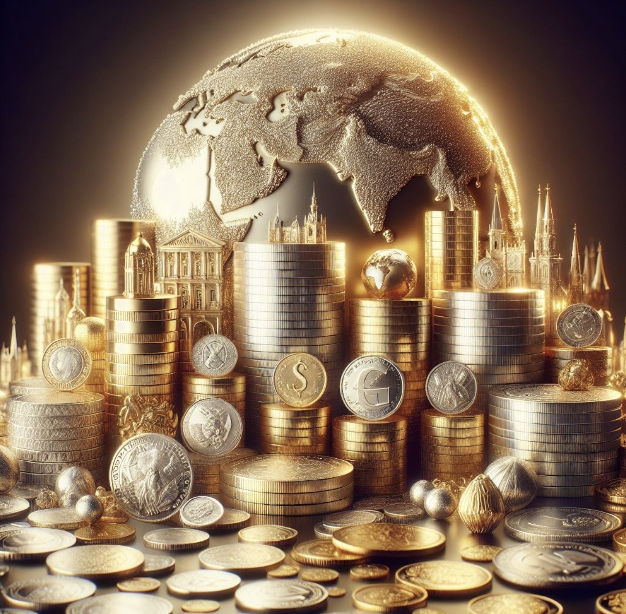 Золото и серебро обновили рекорд цен из-за геополитики